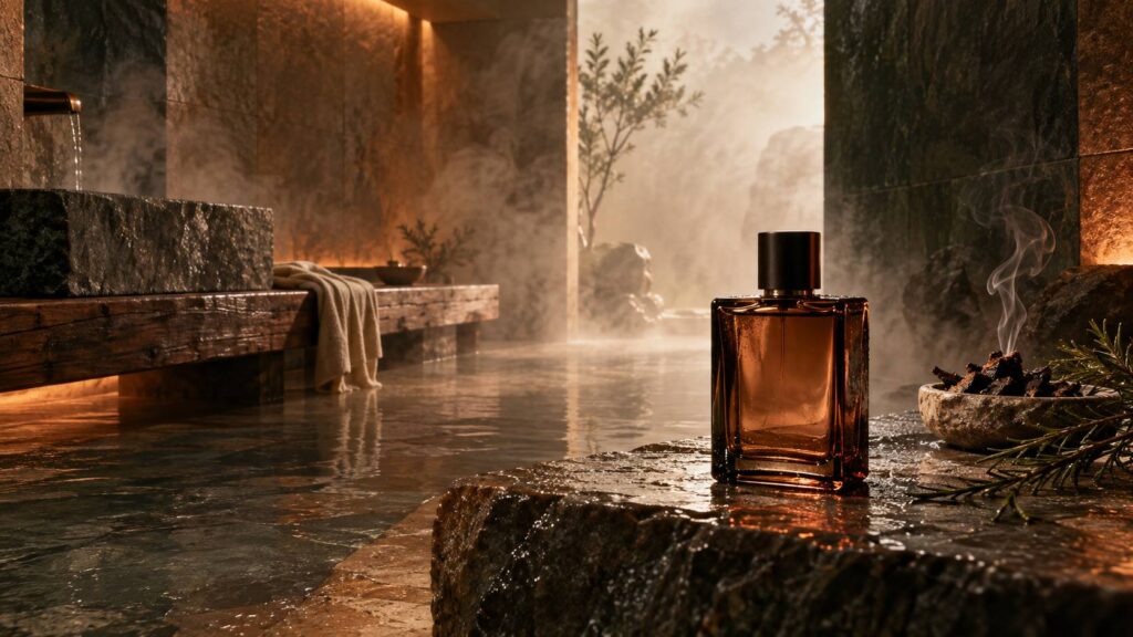 Illustration éditoriale du sujet : Body Kouros : notes, tenue et à qui convient ce parfum